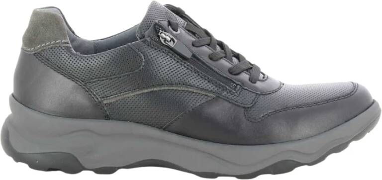 Waldläufer Heren Schoenen Zwart MAX W5