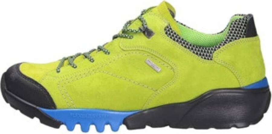 Waldläufer Heren wandelschoenen in effen kleur