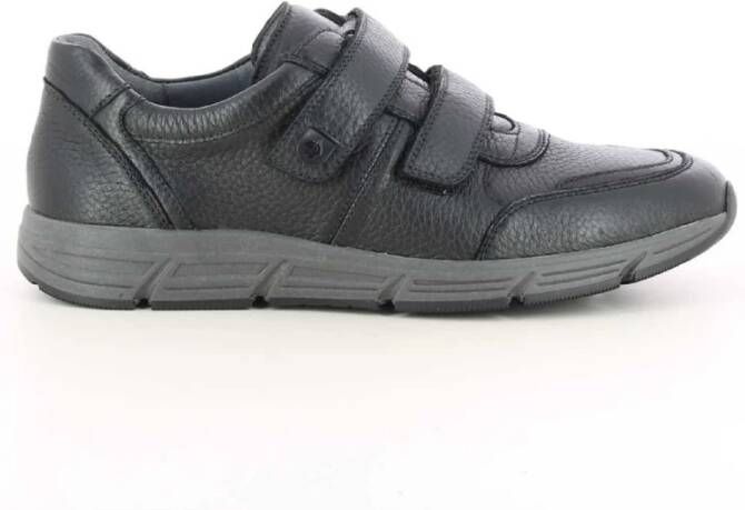 Waldläufer Heren Zwarte Casual Schoenen