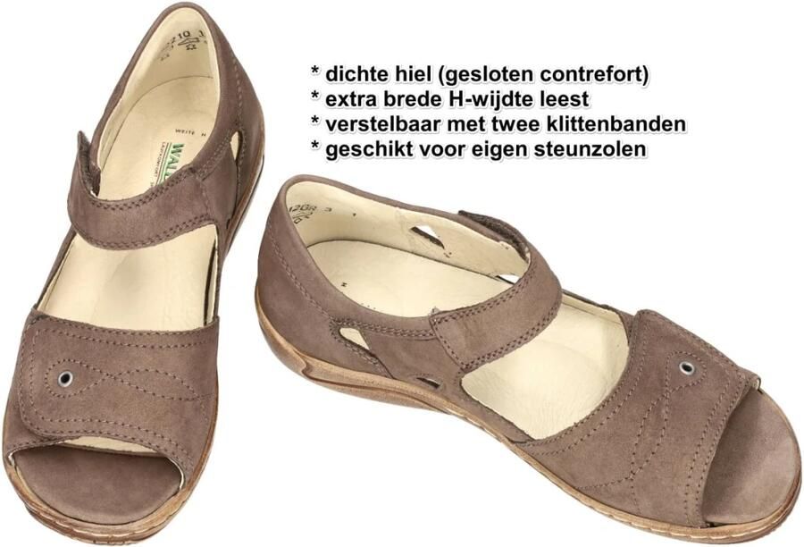 Wäldlaufer Waldlaufer -Dames bruin sandalen - Foto 2