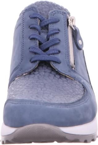 Wäldlaufer Waldläufer Dames Sneaker OrthoTritt H64007-500-263 Jeansblauw Wijdte H ½ - Foto 4