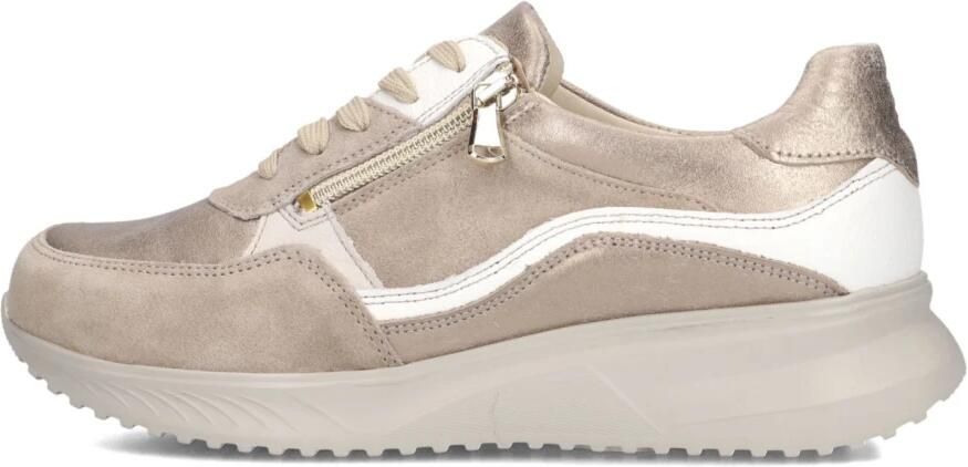 Waldläufer Janka Sneakers Leer Dames Goudkleurig - Foto 2