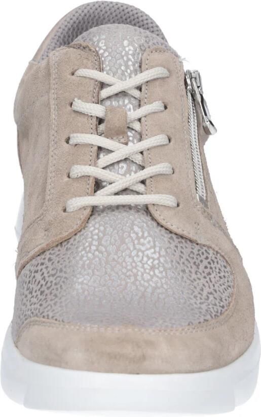 WALDLÄUFER Sneakers laag 'K-Funky' beige zilver