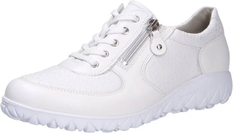 Waldläufer dames veterschoenen wit - Foto 2