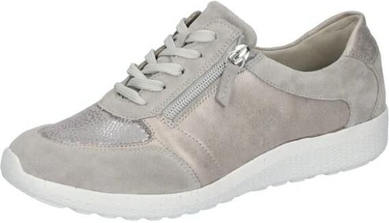 WALDLÄUFER Veterschoen 'Schnürschuh Damen H89001-213 989 Echtleder in grau' grijs - Foto 12