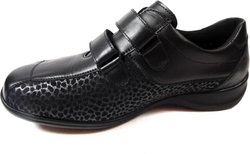 Wäldlaufer Waldlaufer Dames klittenbandschoenen Extra Breed Wijdte M Artikel M54302.308.001 Zwart - Foto 4