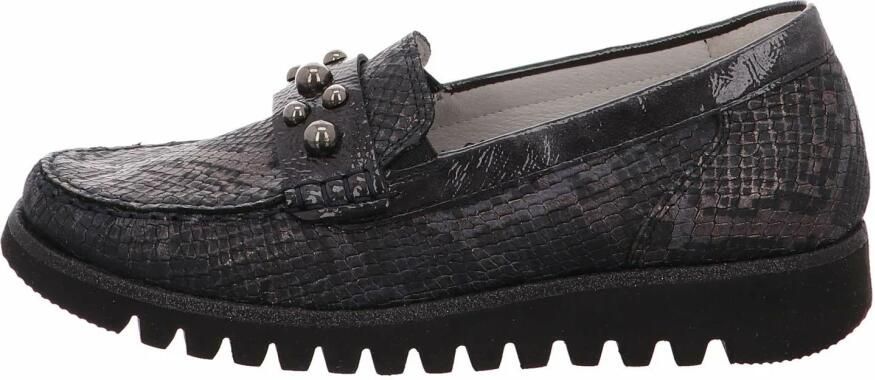 Waldläufer Klassieke dames mocassins in effen kleuren