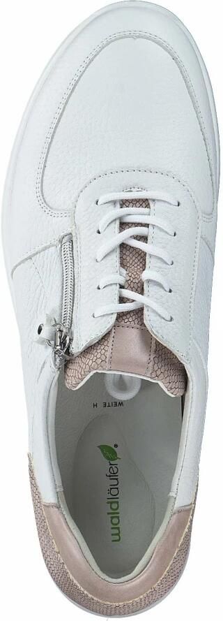 Waldläufer Witte Lana Sneaker met Roze Dierenprint White Dames - Foto 4