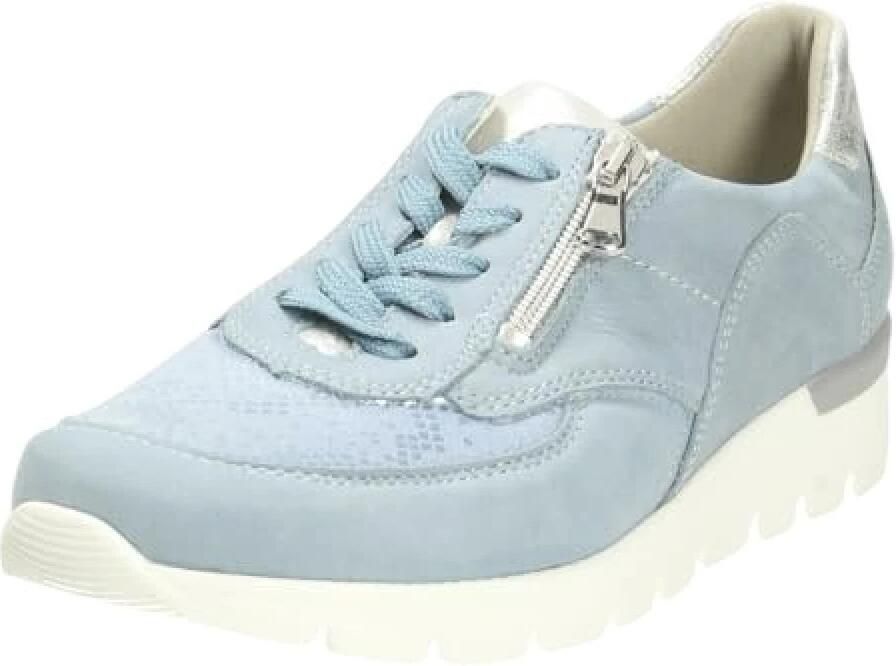 Wäldlaufer Dames Veterschoenen Waldlaufer K-ramona Sky Argento Lichtblauw - Foto 2