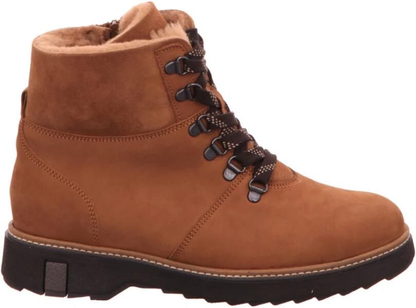 Waldläufer Mooie Dames Enkellaarzen van Nubuck Leer