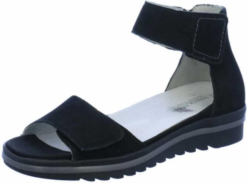 Wäldlaufer Waldlaufer 351005-H-Hakura~~~~~~~~~~~~~~~ Sandalen met hakDames Sandalen Zwart - Foto 4