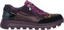Waldläufer Paarse Mix Brede Pasvorm Sneaker Purple Dames - Thumbnail 1