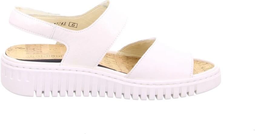 Wäldlaufer Dames Sandalen Waldlaufer H-willow 955001-201-148 Off White - Foto 4