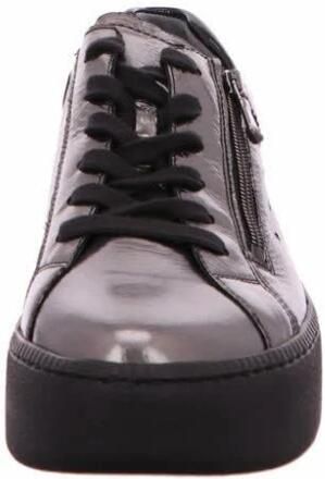 WALDLAUFER Waldläufer Sneakers Met H Rits Sneaker Maat: 41 Materiaal: Lakleer Kleur: Zwart - Foto 5