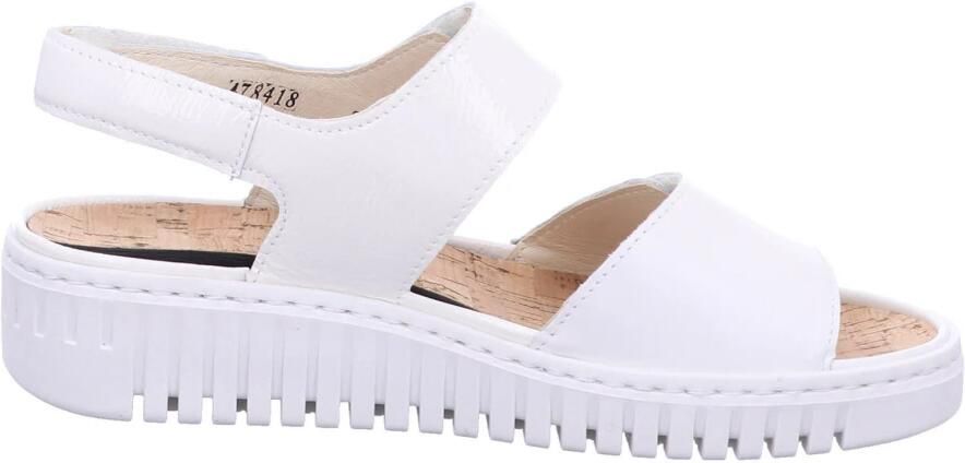 Wäldlaufer Dames Sandalen Waldlaufer H-willow 955001-201-148 Off White - Foto 4