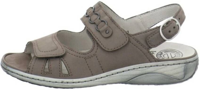 Waldläufer Platte Sandalen