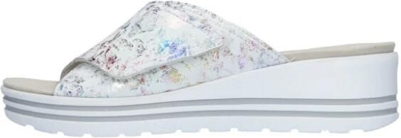 Waldläufer Sandaal met Gepatroneerde Band