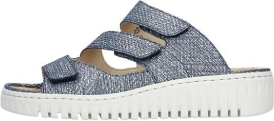 Waldläufer Slippers H-Willow Zomerschoen pantoffel klittenbandschoen in comfortwijdte H (= zeer wijd)