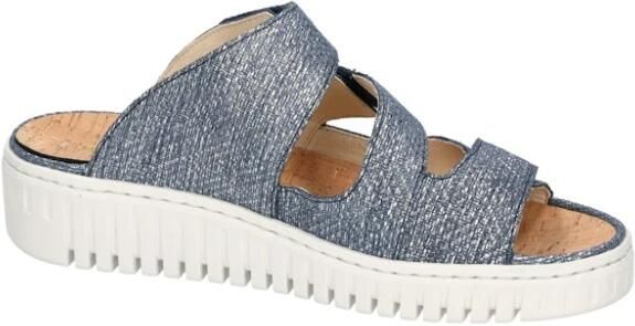 Waldläufer Slippers H-Willow Zomerschoen pantoffel klittenbandschoen in comfortwijdte H (= zeer wijd)