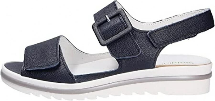 Wäldlaufer Waldlaufer 351013~H-Hakura~~~~~~~~~~~~~~~ Platte sandalenDames Sandalen Blauw - Foto 6