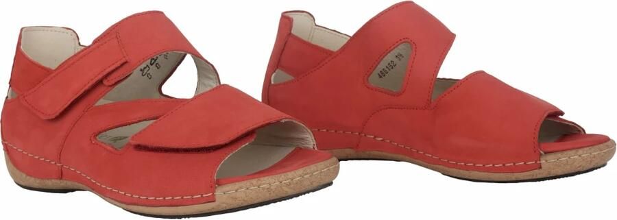 Wäldlaufer Waldlaufer 342025-H-Heliett~~~~~~~~~~~~~~ Sandalen met hakDames Sandalen Rood - Foto 7