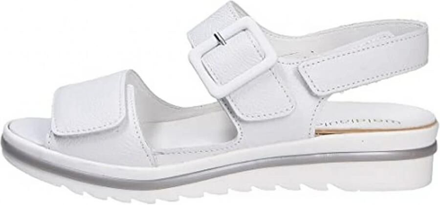 WALDLÄUFER Sandalen met riem 'Hakura' wit - Foto 1