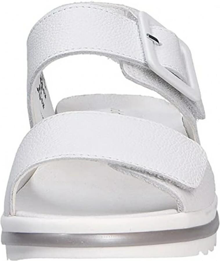 WALDLÄUFER Sandalen met riem 'Hakura' wit - Foto 2