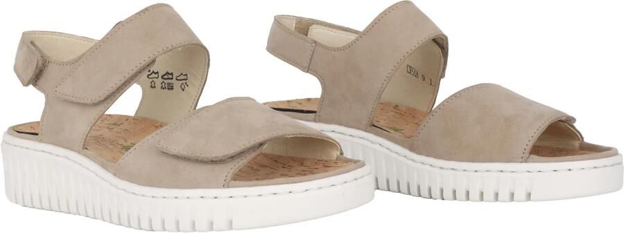 Waldläufer Sandalen met brede pasvorm Beige