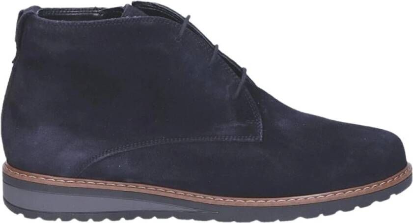 Wäldlaufer Waldlaufer 379808~H-Havida~~~~~~~~~~~~~~~ Hoge sneakersVeterlaarzenDames veterschoenenDames sneakersHalf-hoge schoenen Blauw - Foto 5