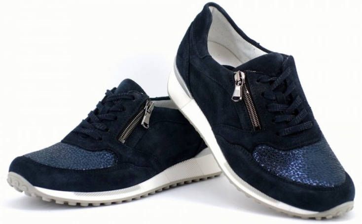 Waldläufer Blauwe Waldlaufer Veterschoenen Jule Wijdte H - Foto 3