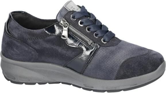 Wäldlaufer Waldlaufer 831M01-M-Tonia~~~~~~~~~~~~~~~~ Lage sneakersDames sneakers Blauw - Foto 3