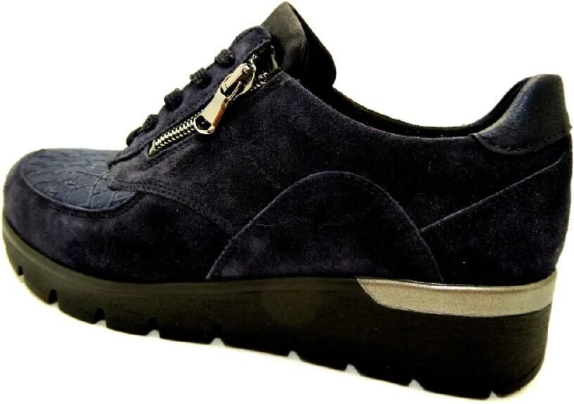 Wäldlaufer Waldlaufer 626K02-K-Ramona~~~~~~~~~~~~~~~ Lage sneakers Dames sneakers Blauw - Foto 6