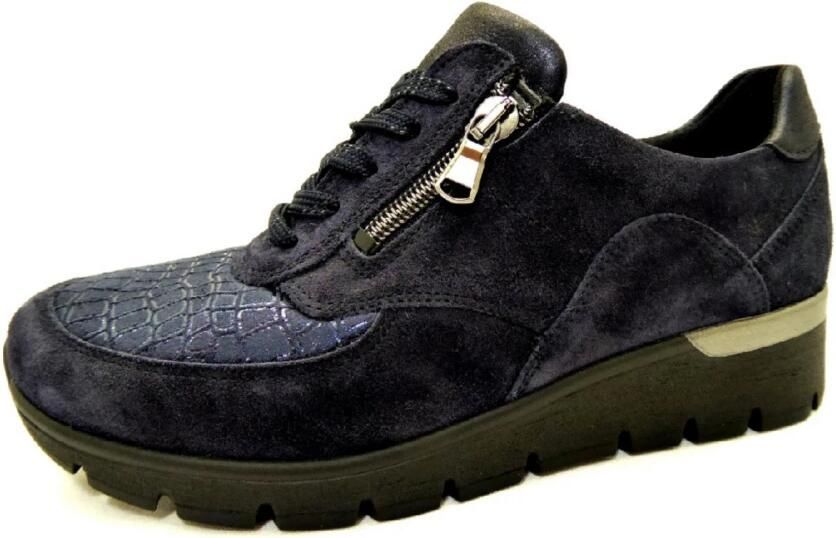 Wäldlaufer Waldlaufer 626K02~K-Ramona~~~~~~~~~~~~~~~ Lage sneakersDames sneakers Blauw - Foto 8