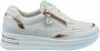 Wäldlaufer Waldlaufer 755004 H-Arianna Volwassenen Lage sneakersDames sneakers Wit beige - Thumbnail 2