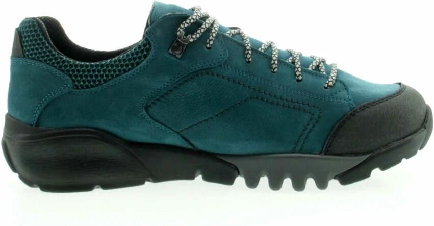 Waldläufer Sneakers H-max veterschoen lage schoen met extra ritssluiting h-wijdte