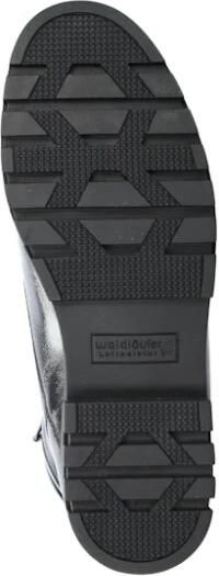 Waldläufer Dames Veterboot 723807-143-001 Zwart Lak Wijdt H (37.5) - Foto 4