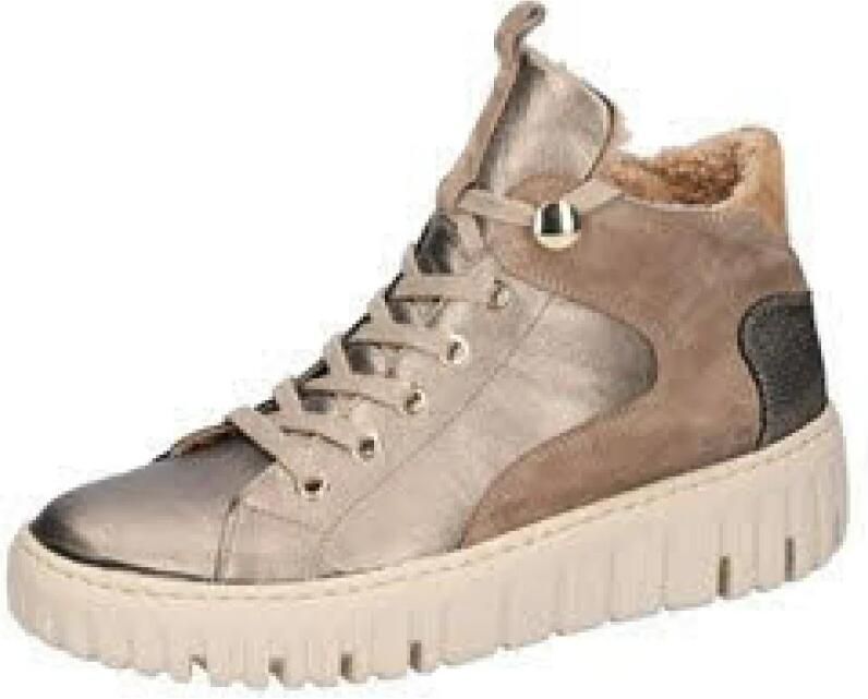 WALDLAUFER Waldläufer Sneakers Dames Combi H Rits Sneaker Maat: 37 5 Materiaal: Suède Kleur: Beige - Foto 5
