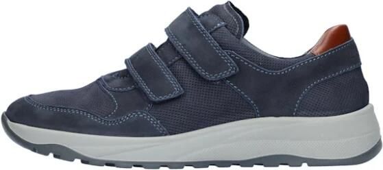 Waldläufer Heren Klittenbandschoen 662301-302-416 Blauw Wijdte K (44) - Foto 3