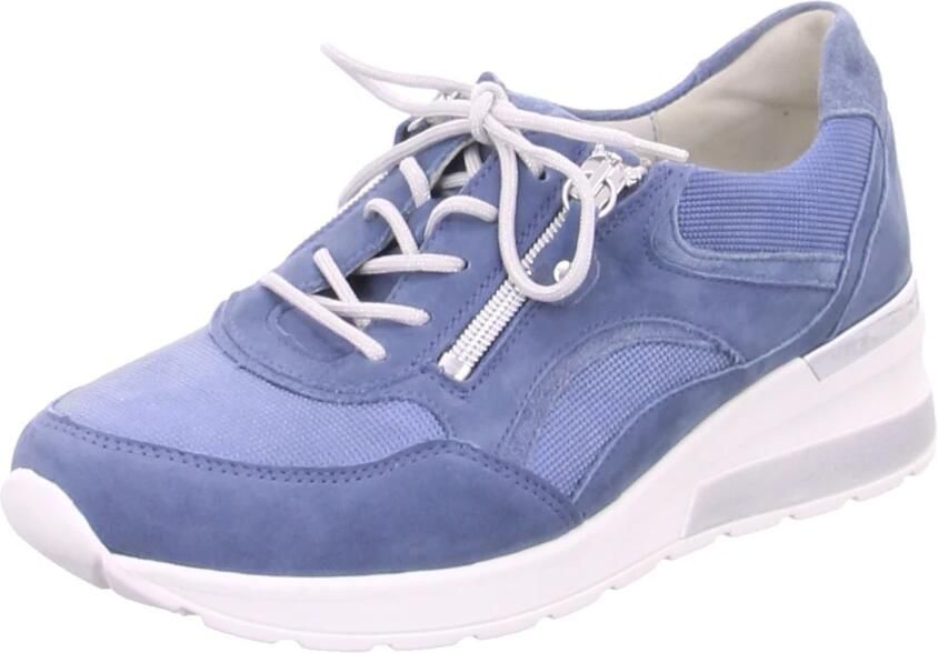 Wäldlaufer Waldlaufer 939011~H~Clara~~~~~~~~~~~~~~~~ Lage sneakersDames sneakers Blauw - Foto 5
