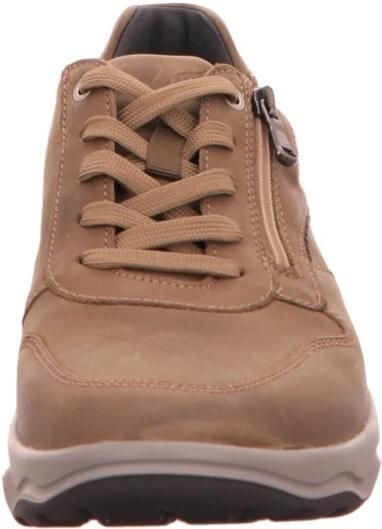 Waldläufer Heren Sneaker 718006-409-090 Taupe Wijdte H (44.5) - Foto 3