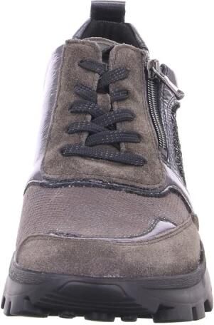 WALDLÄUFER Veterschoen 'Komfort Schnürschuh Damen H89001-242 Echtleder in grau' grijs - Foto 4