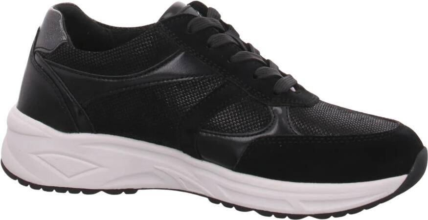Waldläufer Dames Sneaker 703002-104-001 Zwart Wijdte H (38.5) - Foto 3