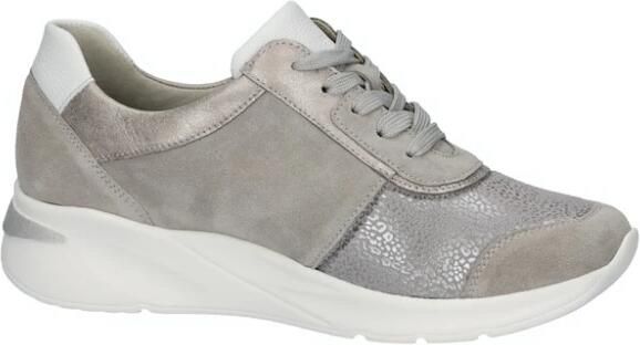 Waldläufer Comfortabele Grijze Dilara Sneaker met Metallic Dierenprint Gray Dames - Foto 5