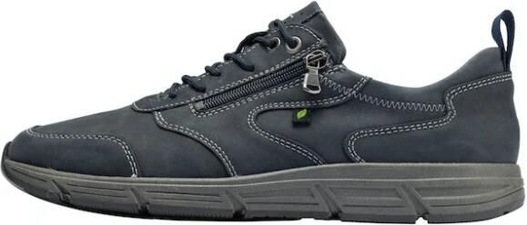 Waldläufer Velours Veterschoenen Blue Heren - Foto 4