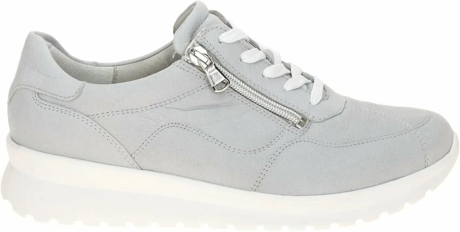 Waldläufer dames veterschoenen grijs