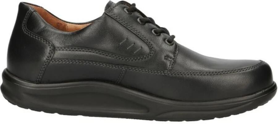 Waldläufer Herwig Zwarte Veterschoenen Black Heren