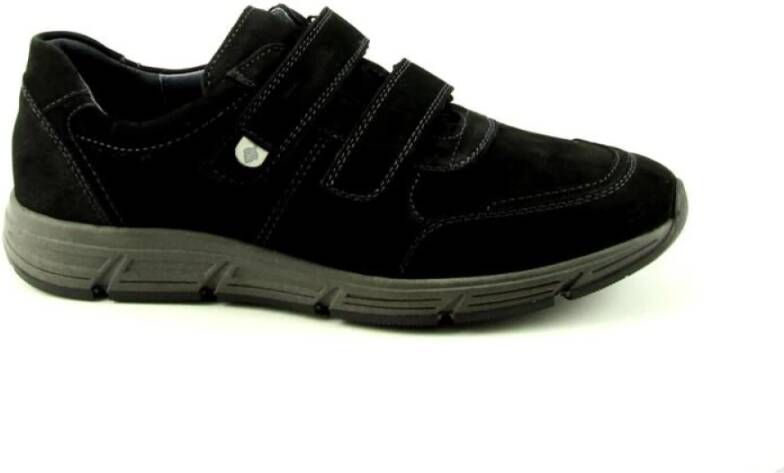 Wäldlaufer Waldläufer Heren Klittenbandschoen 323301-182-001 Zwart Wijdte H ½ (44) - Foto 4