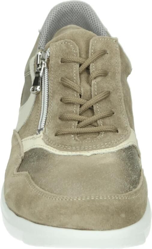 Waldläufer Sneakers met sleehak K-FUNKY veterschoenen lage schoen comfort schoen rits k-breedte