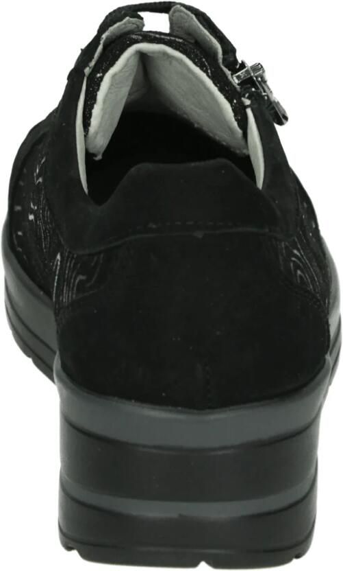 Wäldlaufer Waldlaufer 807001~M-Sarah~~~~~~~~~~~~~~~~ Lage sneakersDames sneakers Zwart - Foto 2