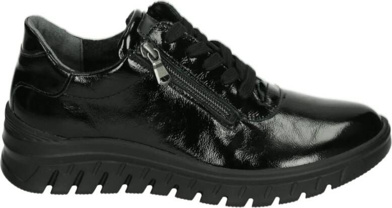Wäldlaufer Waldlaufer 913001-H-Biggi~~~~~~~~~~~~~~~~ Lage sneakers Dames sneakers Zwart